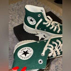 Converse Chuck Taylor All Star Lugged 2.0 Platform High Midnight Men 5 women 7